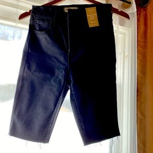 Madewell shorts. Roadtripper Biker Shorts in Lunar Wash(black), size 25